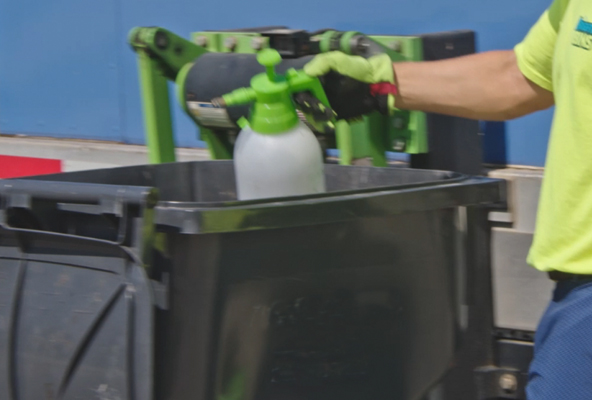 Florida Curbside Trash Bin Deodorizing Services